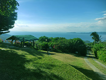 Ocean view from Puerto Galera Ponderosa Golf Club